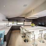 U-shaped kitchen designed by Elite Joinery