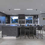 Monochrome kitchen design