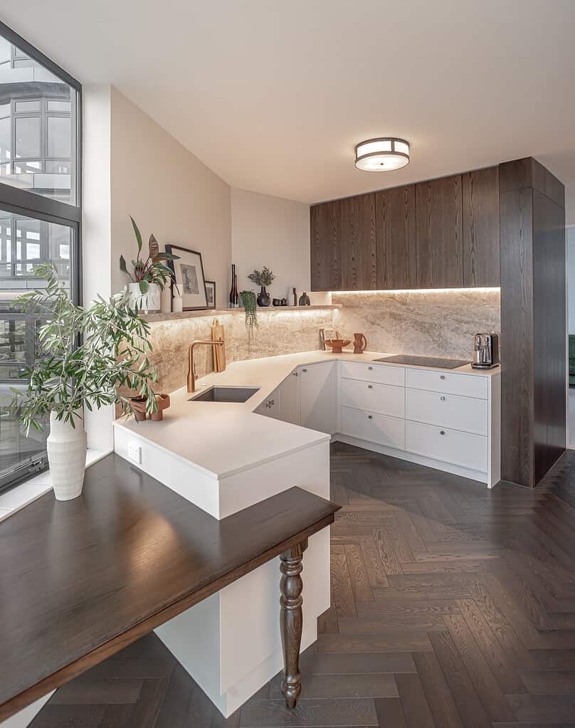 Image showcasing 11 Modern Luxury Apartment Kitchen Designs For 2026