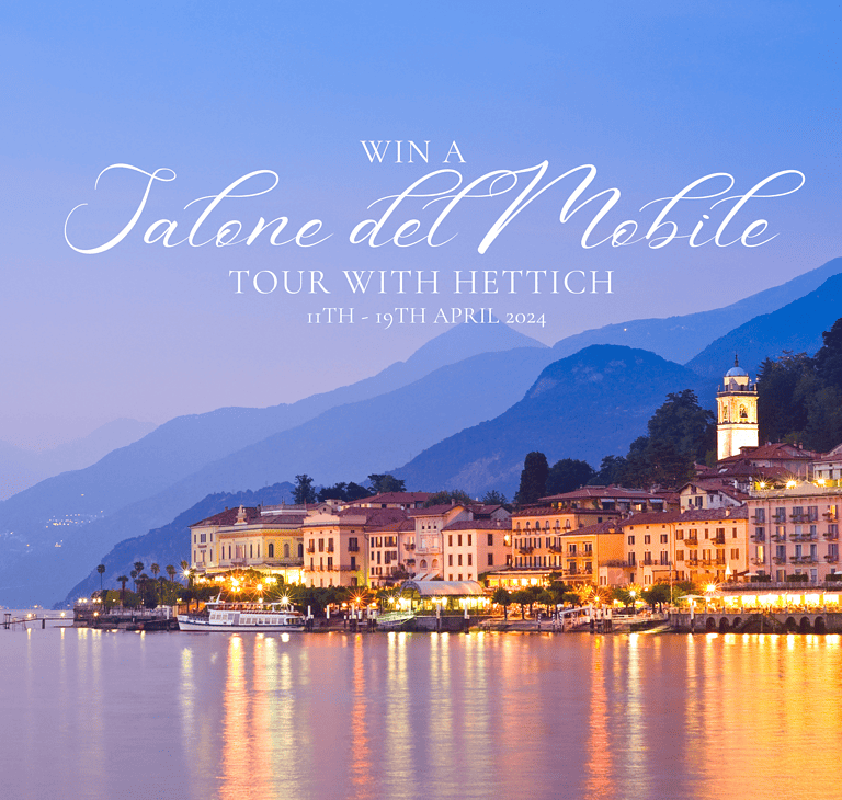 Win a Trip to Europe including a Salone del Mobile Tour with Hettich