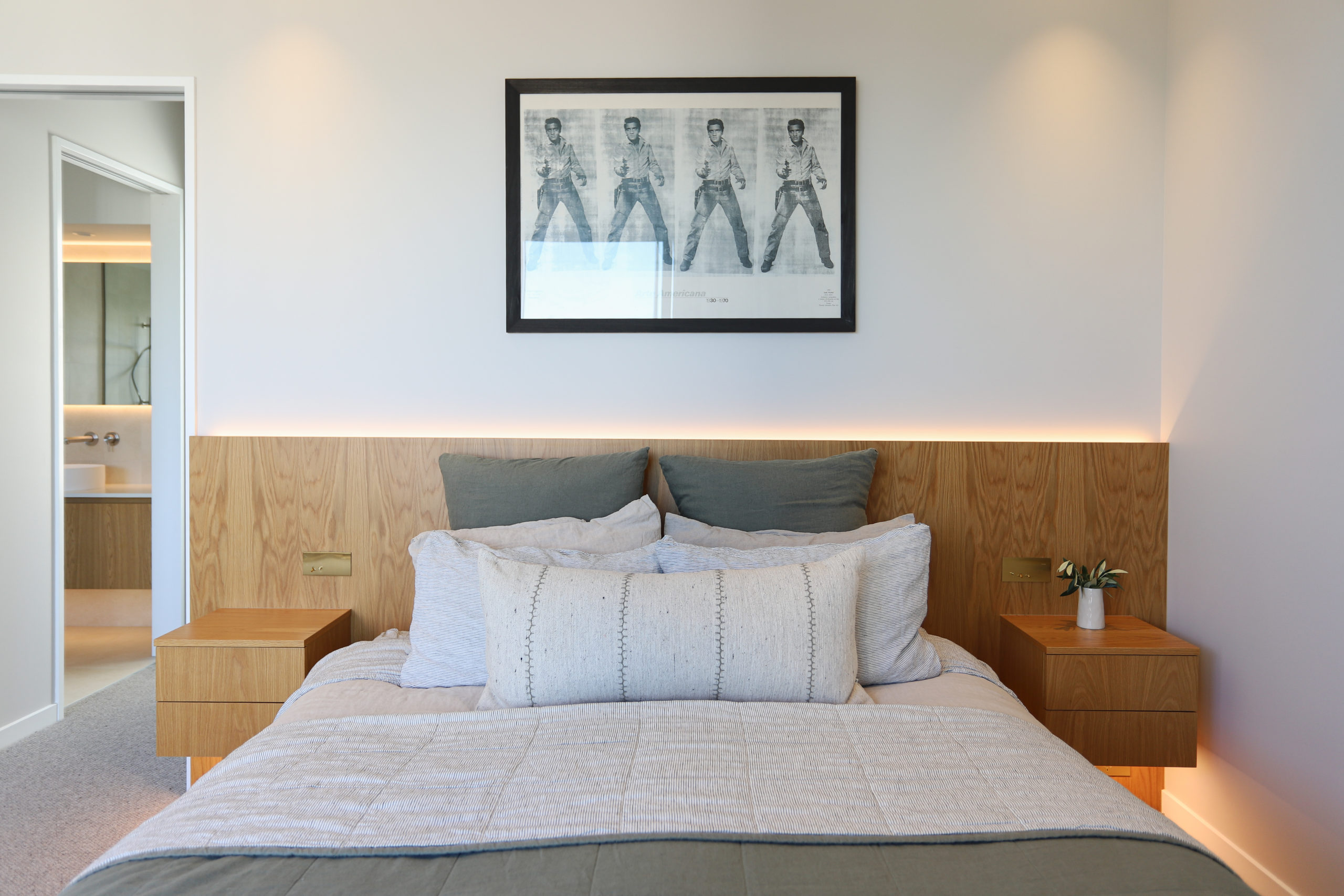 Custom bedhead by the Custom Space